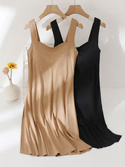 Full Length Seamless Lounge Dress with Bra