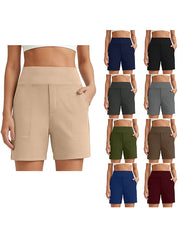 Women's Wide Leg Shorts with Pockets