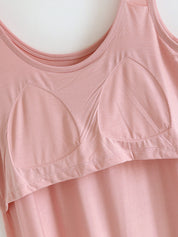 U-Neck Modal Dress Built-in Bra