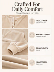 Women's Golden Velvet Sweatshirt
