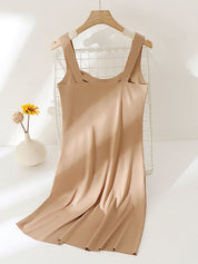 Full Length Seamless Lounge Dress with Bra