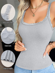 Liner Built-In Padding Tank Top