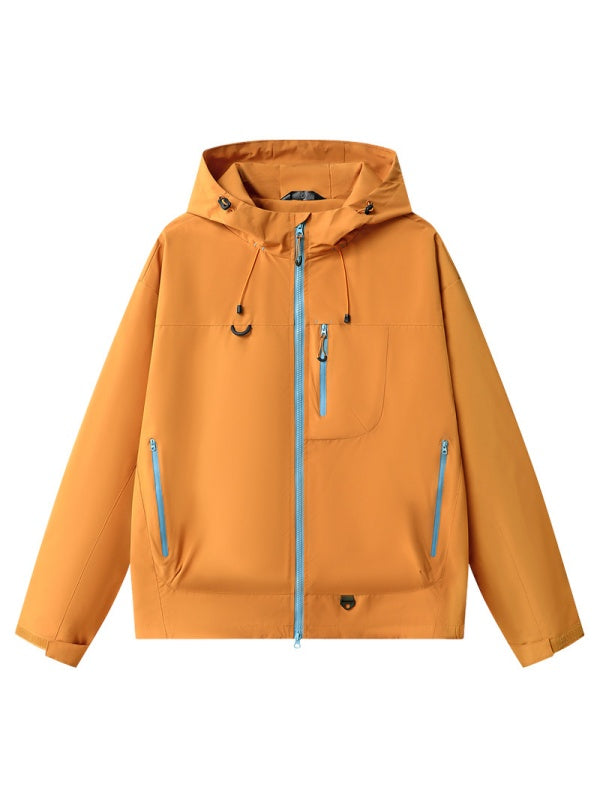Unisex Lightweight Hiking Jacket – Waterproof, Hooded & Packable