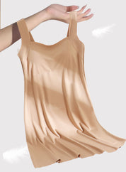 Full Length Seamless Lounge Dress with Bra