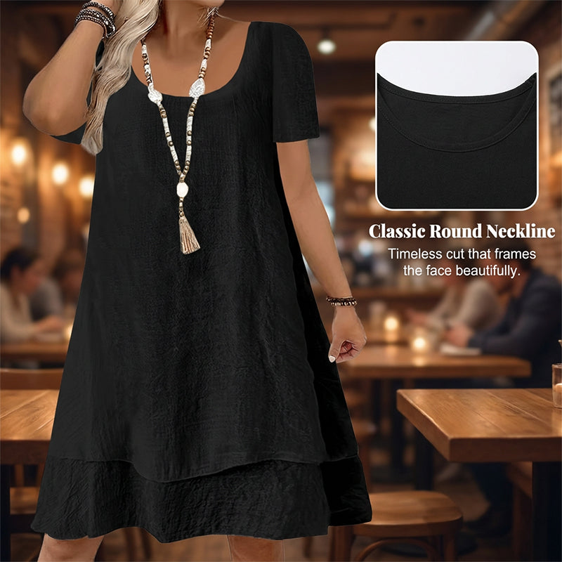 Classic round neck