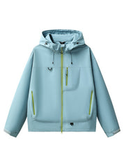 Unisex Lightweight Hiking Jacket – Waterproof, Hooded & Packable