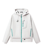 Unisex Lightweight Hiking Jacket – Waterproof, Hooded & Packable