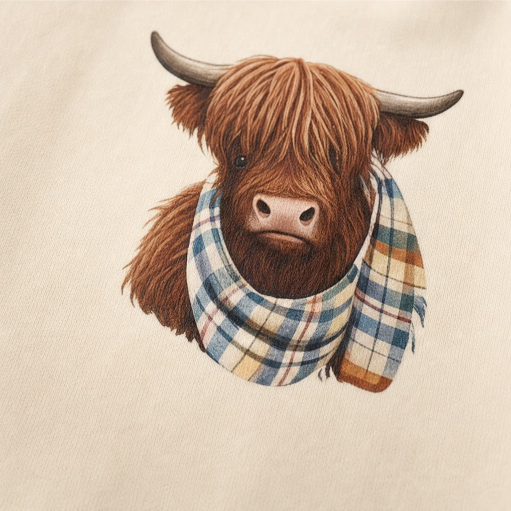 Highland Cow Graphic