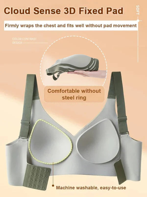 Wireless Push Up Bras