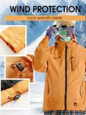 Unisex Lightweight Hiking Jacket – Waterproof, Hooded & Packable