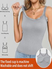 Liner Built-In Padding Tank Top