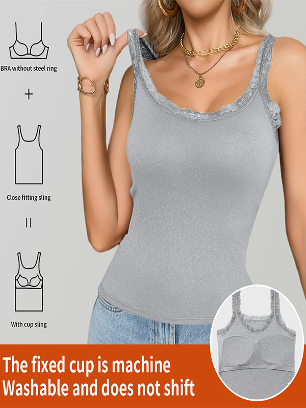 Liner Built-In Padding Tank Top
