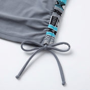 Tankini Swimsuit Set with Adjustable Sides