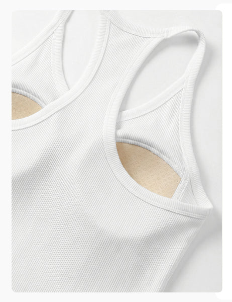 Built-in Seamless Padded Bra