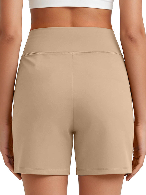 Women's Wide Leg Shorts with Pockets