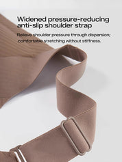 Comfortable Ribbed Wire-Free Support Bra