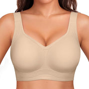 Womens Wireless Jelly Comfort Bra Full Supportive
