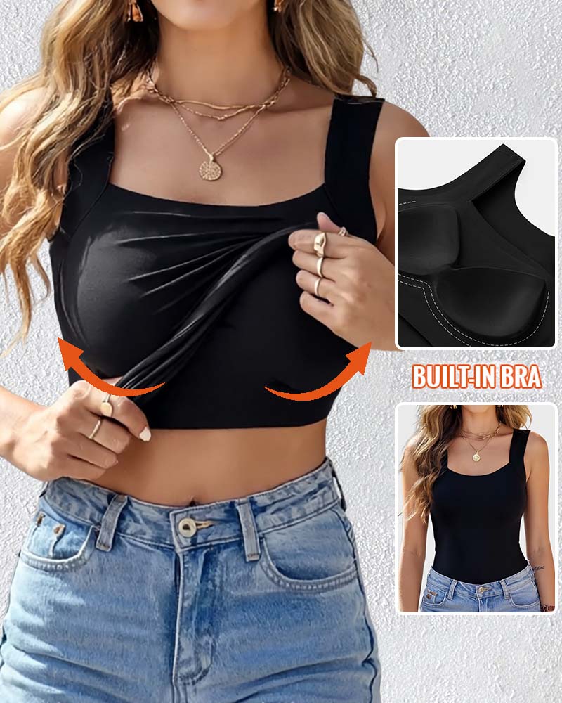 Wear Built-In Padding Tank Top
