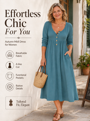 Waist-Cinching Dress With Heart Decoration