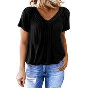 Women's Casual Summer  V Neck Tops