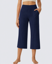 Women Wide Leg Yoga Pants with Pockets
