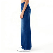 High Waisted Stretchy Denim Pants