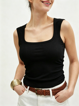 Padded Bra-Style Tank Top