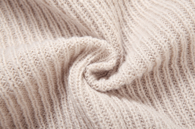 Textured Ribbed Knit