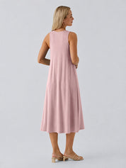 Loose Camisole Dress with Built-in Bra