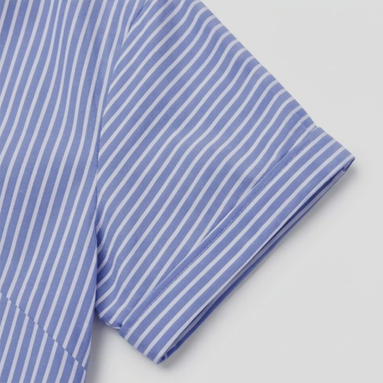Cuffed Short Sleeves