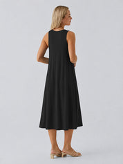 Loose Camisole Dress with Built-in Bra