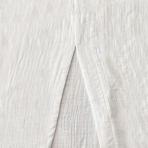 Stylish Front-Split Hem