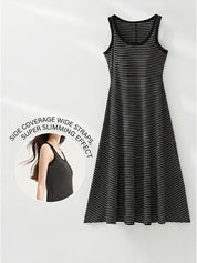Built-in bra cooling-feel dress