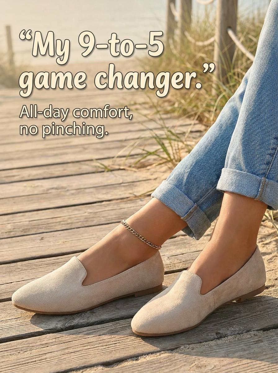 Non‑Slip Flexible Sole
