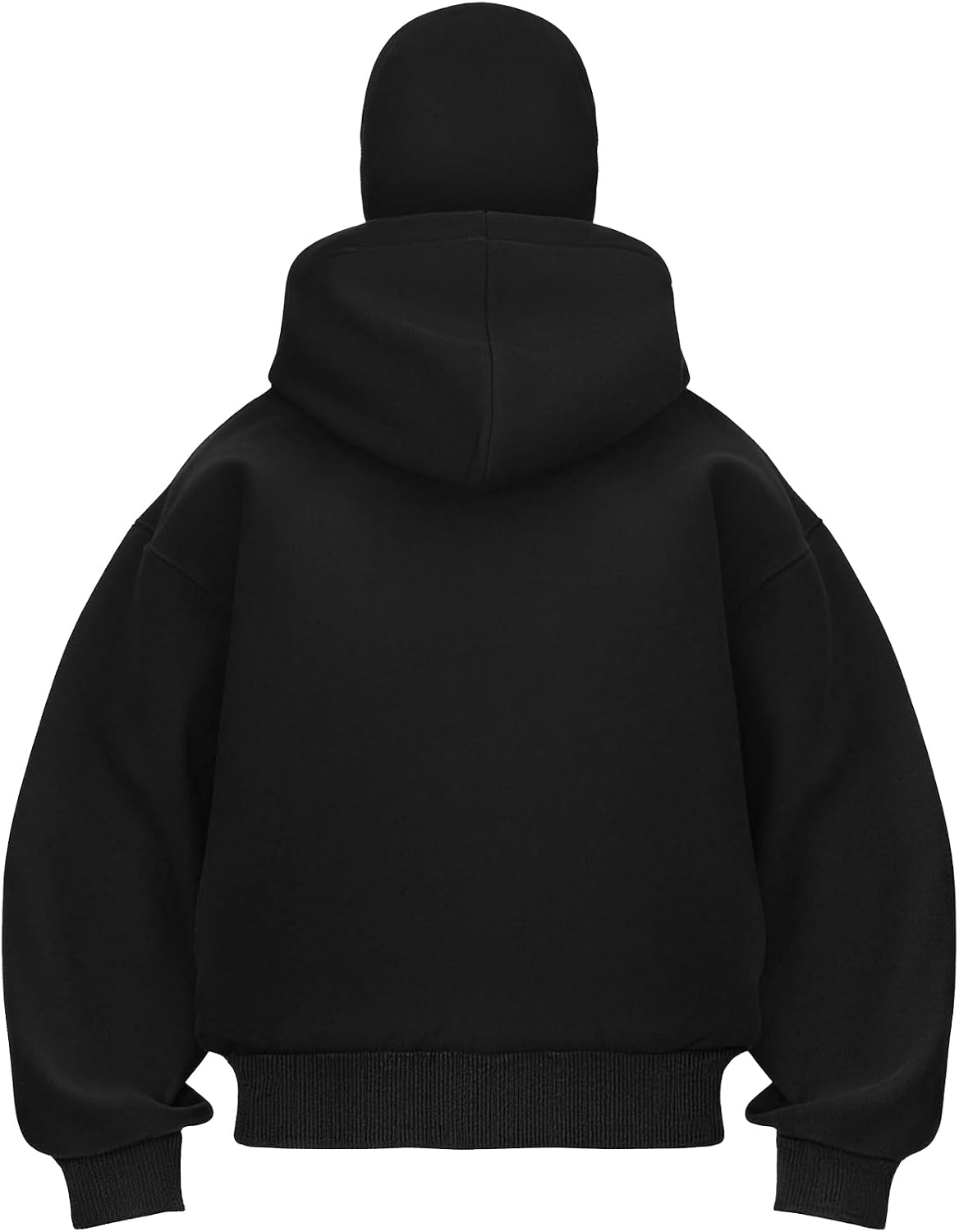 EMMIOL Balaclava Hoodies Full Zip Up Oversized Sweatshirt Y2K Hoodie | Balaclava Trendy Hoodie, Sweatshirts with Pockets Long Sleeve, Y2K Style, Casual Zipper Jackets, Fall Fashion Outfits