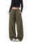 EMMIOL Women's Barrel Sweatpants Baggy High Waisted Y2K Loose Fit Pants | Contrast Side Panel Joggers, Drawstring Waist, Side Pockets, Ideal for Streetwear, Workouts, School Casual travel, Nights Out