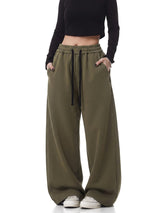 Y2K Barrel Contrast Panel Sweatpants