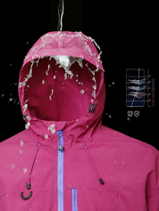 Unisex Lightweight Hiking Jacket – Waterproof, Hooded & Packable