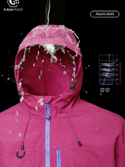 Unisex Lightweight Hiking Jacket – Waterproof, Hooded & Packable