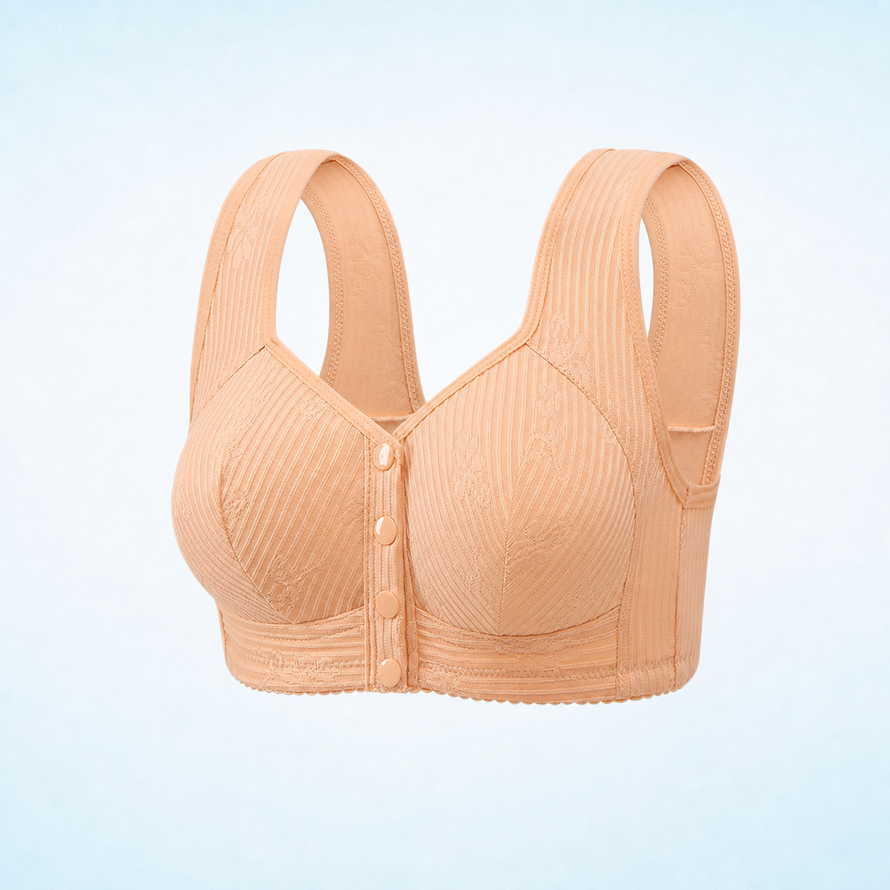 Front Closure Breathable Cotton Lifting Bra