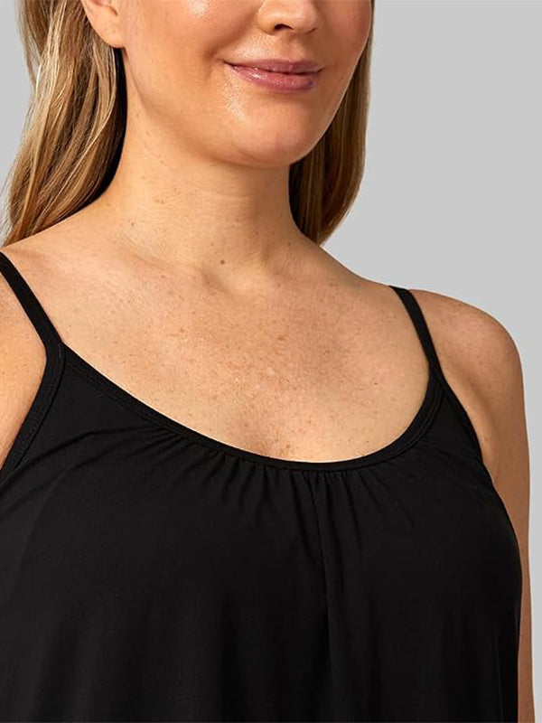 Built-in Bra Cool Flowy Cami Top