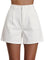 EMMIOL Jean Shorts for Women High Waisted Wide Leg Stretchy Denim Shorts | Casual Summer Jorts with Pockets, Lightweight Cotton Shorts for Vacation Beach Outfits