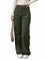 EMMIOL Corduroy Wide Leg Pants Women Casual Winter 2025 Elastic Waist Vintage Loose Trousers with Pockets