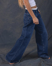 EMMIOL Low Rise Baggy Jeans for Women, Straight Leg Vintage Y2K Denim Pants | Low Waist, Wide Leg Jeans, Boyfriend Jeans for Women, Loose Fit Streetwear, 2026 Fashion Trendy Outfits