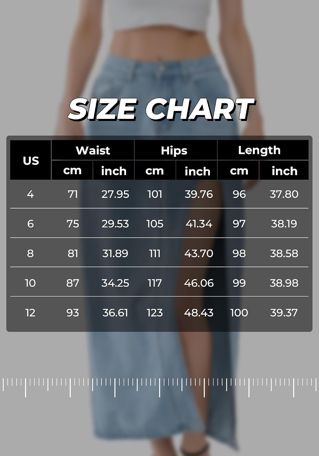 Jean Skirts for Women Maxi Side Slit Summer Trendy Denim Long Skirt | Women's Denim Maxi Skirt Sexy Skirts Long Jean Skirt High Waist Casual Street Wear Skirts 2026 Summer Dress