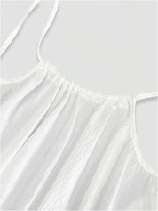 Women's Summer Backless Cami Lounge Dress