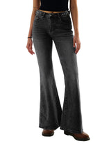 High Waisted Basic Stretch Bootcut Flare Denim Pants