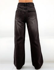 Women Baggy Jeans High Waisted Loose Fit Vintage Oversized Wide Leg Long Denim Pants Trousers