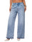 EMMIOL High Waisted Baggy Jeans Women Tall Y2K Wide Leg Jean | Trendy Straight Leg Denim Pants with Frayed Raw Hem Front and Back Pockets