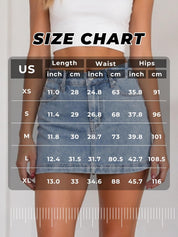 EMMIOL Denim Skort for Women High Waist Y2K Sexy Jean Mini Skirt | with Detachable Safety Shorts Pockets Strech 2026 Summer Trendy Clothes